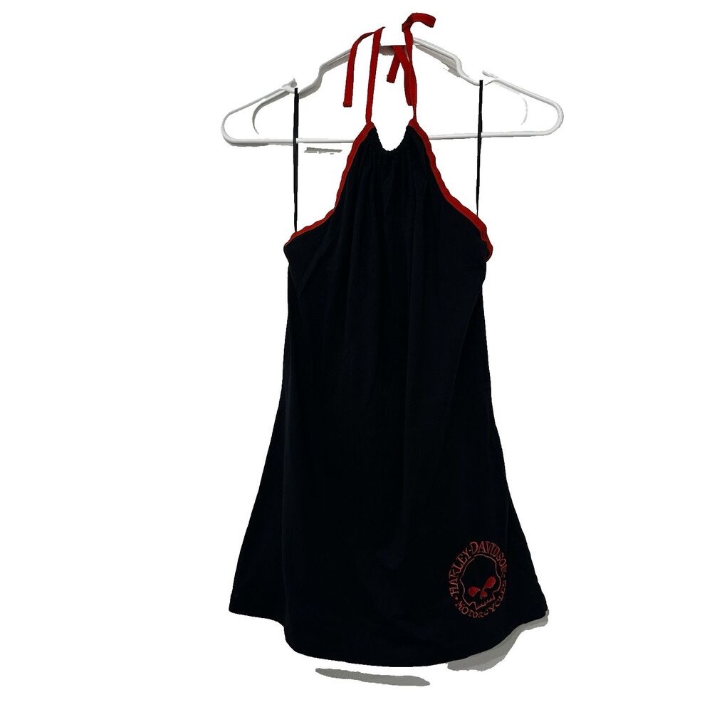 Harley Davidson Women's Fluorescent Beauty Halter Tank Top H337-HB7M XL